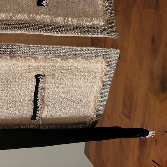 Jacket Only..Boston Proper Rhinestone and Fringe Jacket styled with turtlen NWOT - Picture 4 of 13